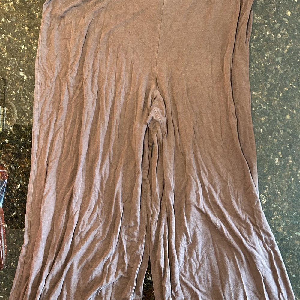 Brown Stretchy Pants